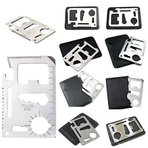 Excellent Holiday Stocking Stuffers – 14-in-1 Multitool Card – 5/10/20 PAKs