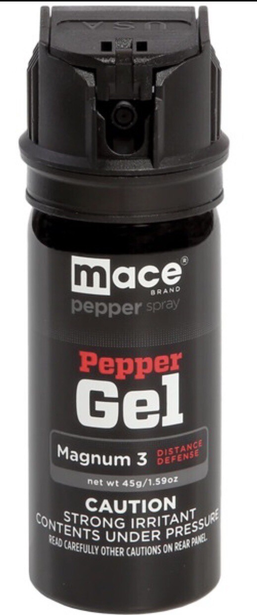 MACE 18 ft Pepper Spray GEL POLICE Self Defense Women Safety SECURITY BELT CLIP
