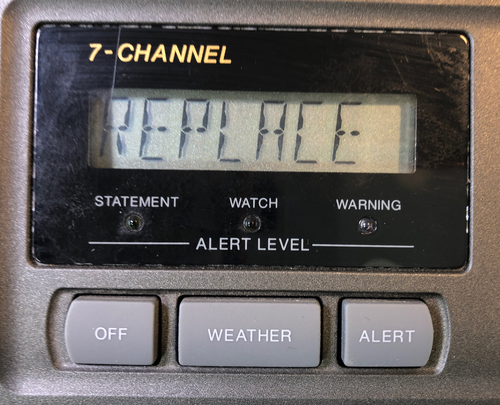 NOAA Public 7 Channel Alert Weather Radio Shack