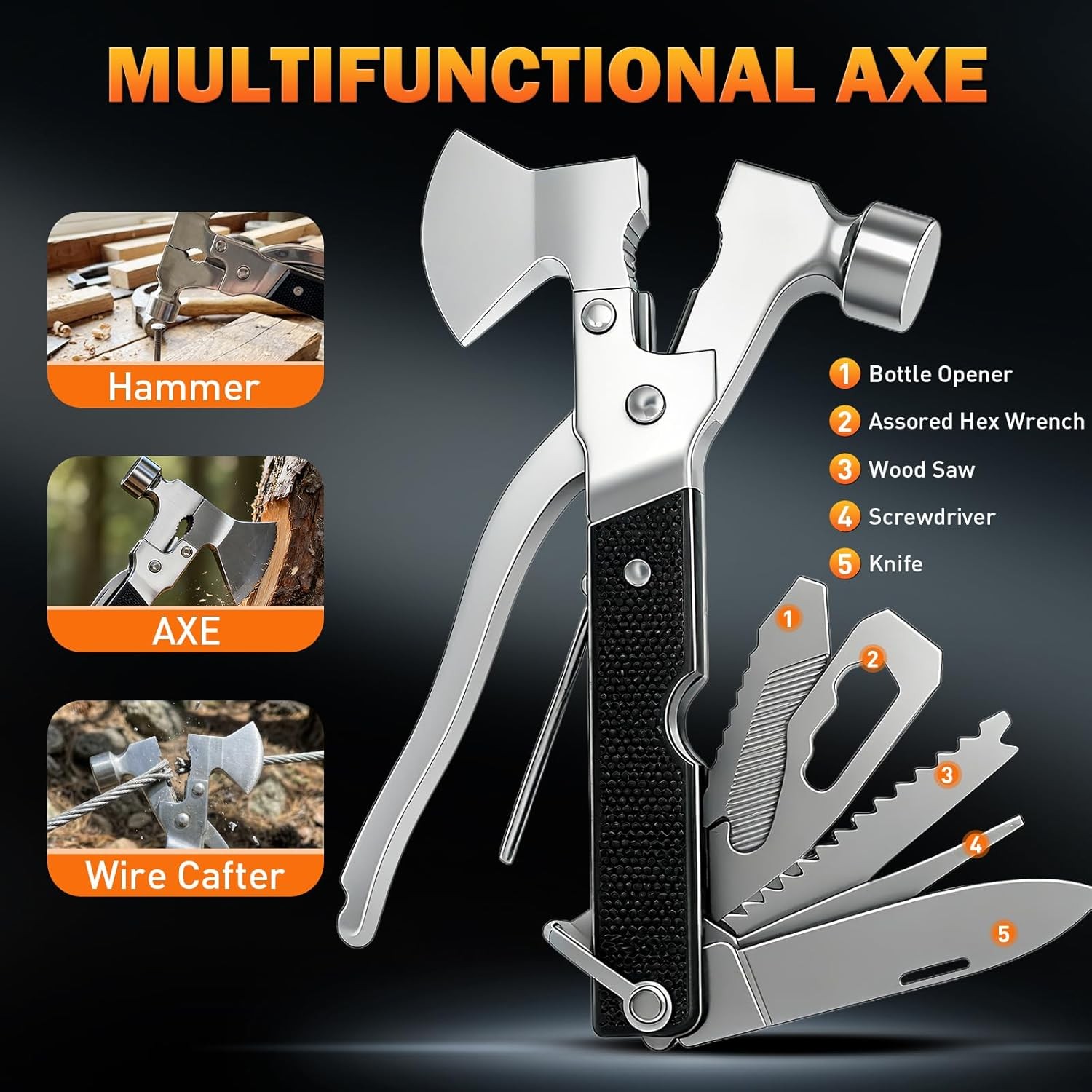 Complete Survival Gear Kit Outdoor Emergency Tools