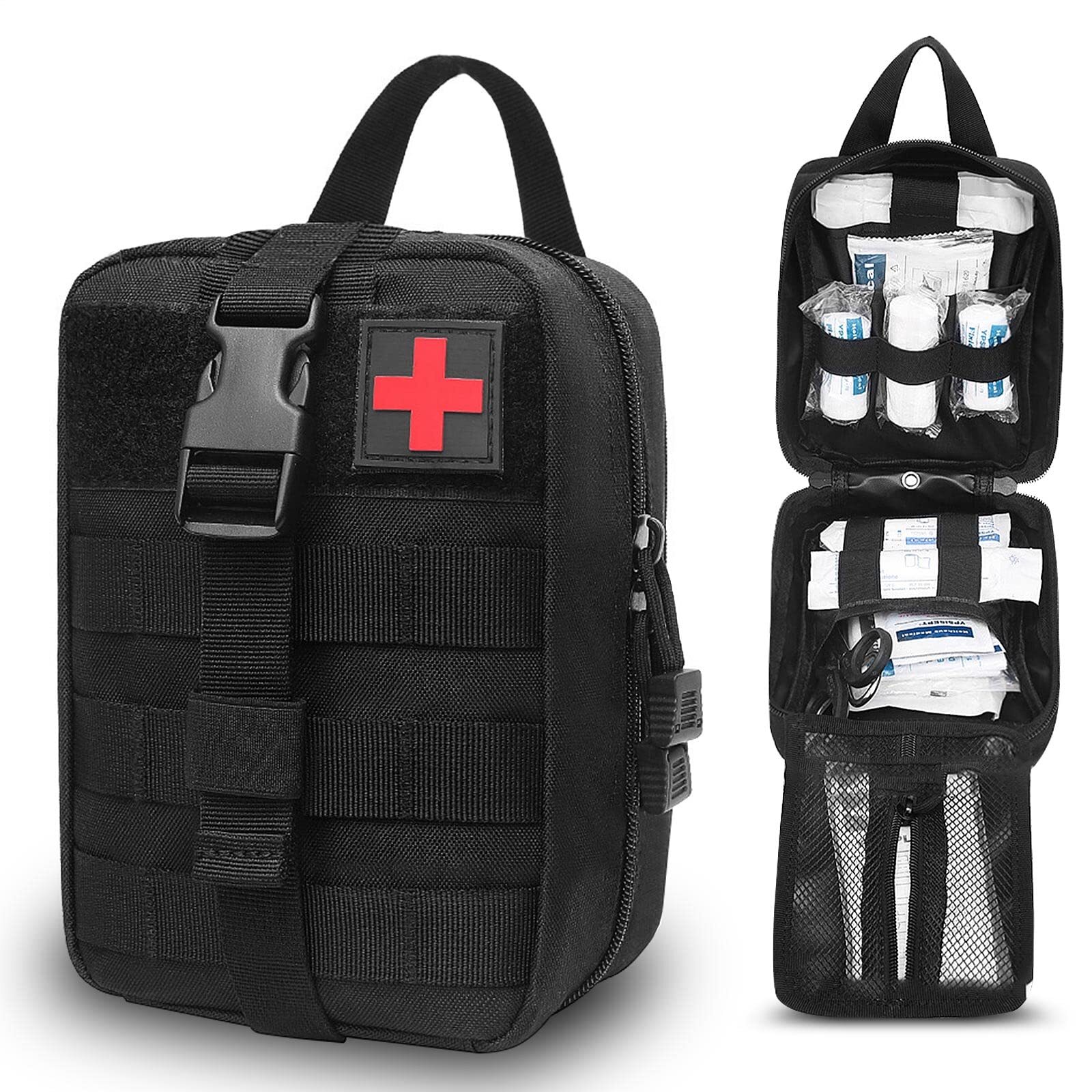 Tactical Molle Medical First Aid Kit Pouch Military Ifak Emergency Survival Bag