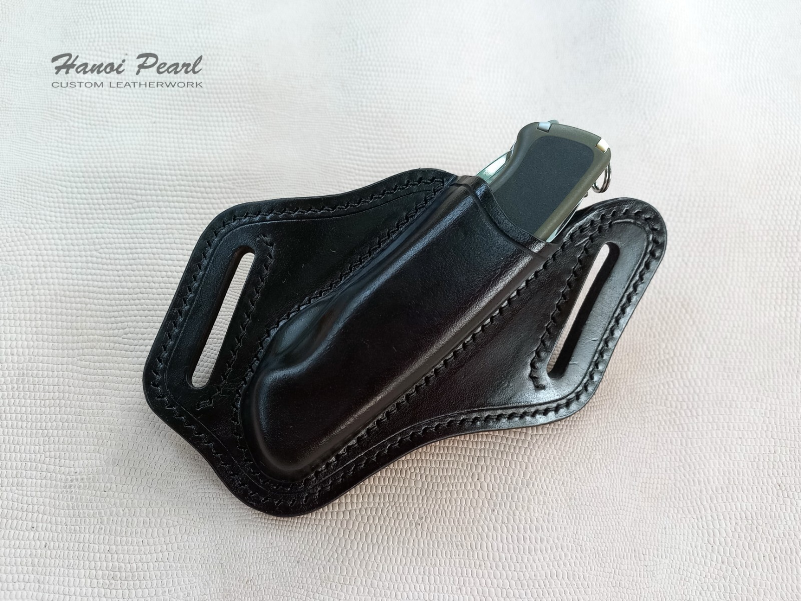 Custom Leather Sheath for Victorinox / Wenger RangerGrip 78, 79, 178, 179