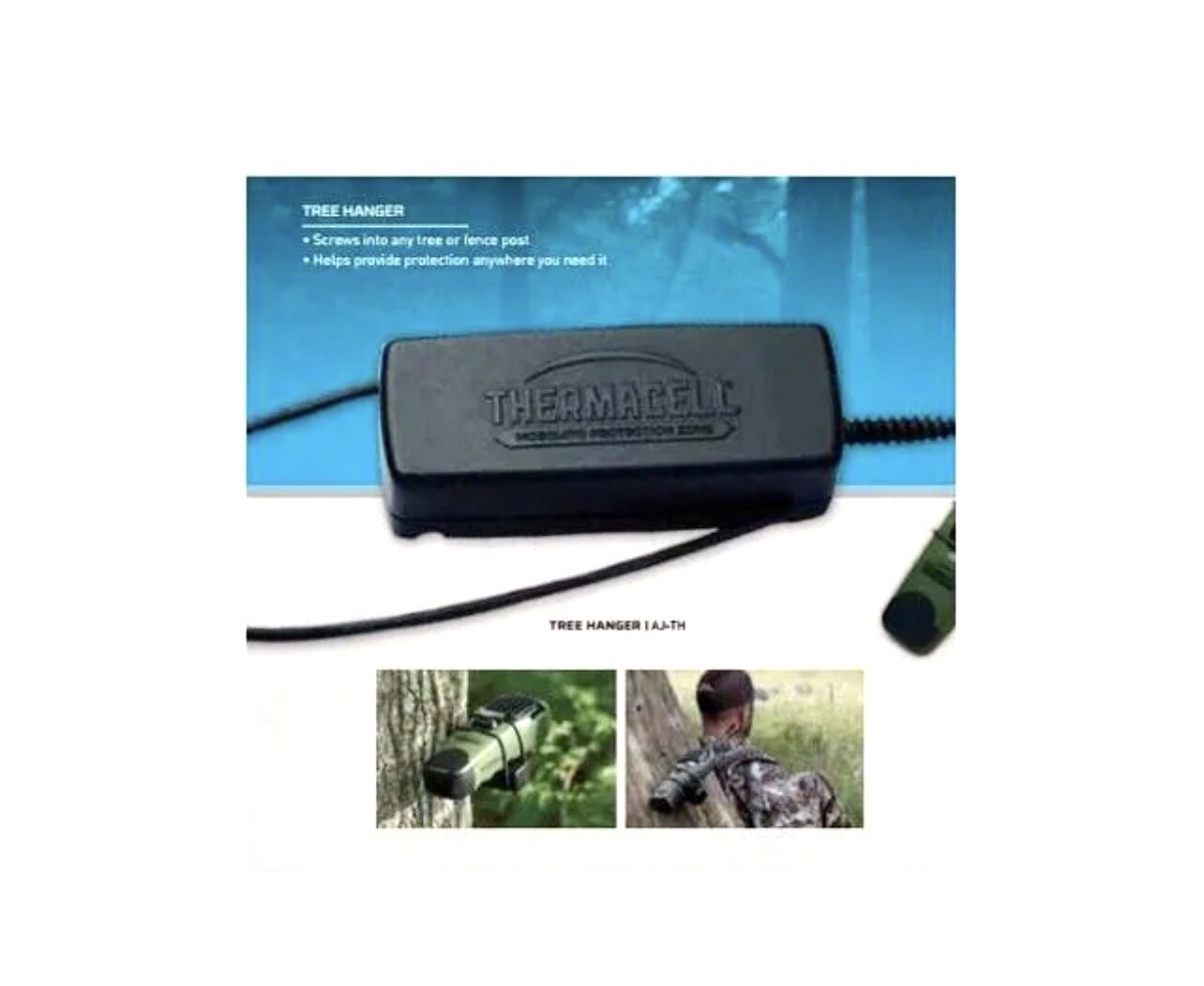 ThermaCell Mosquito Repellent Appliance Outdoor Hunting Camping Tree Hanger