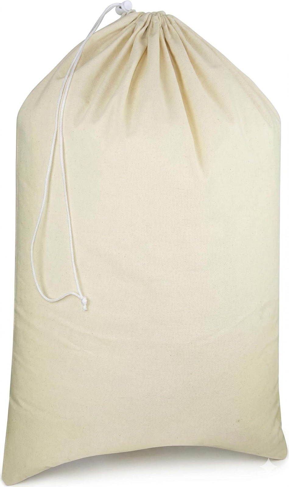 Urban Villa Extra Large Canvas Laundry Bag 28×36 Inches, 100% 1 Pack, Natural