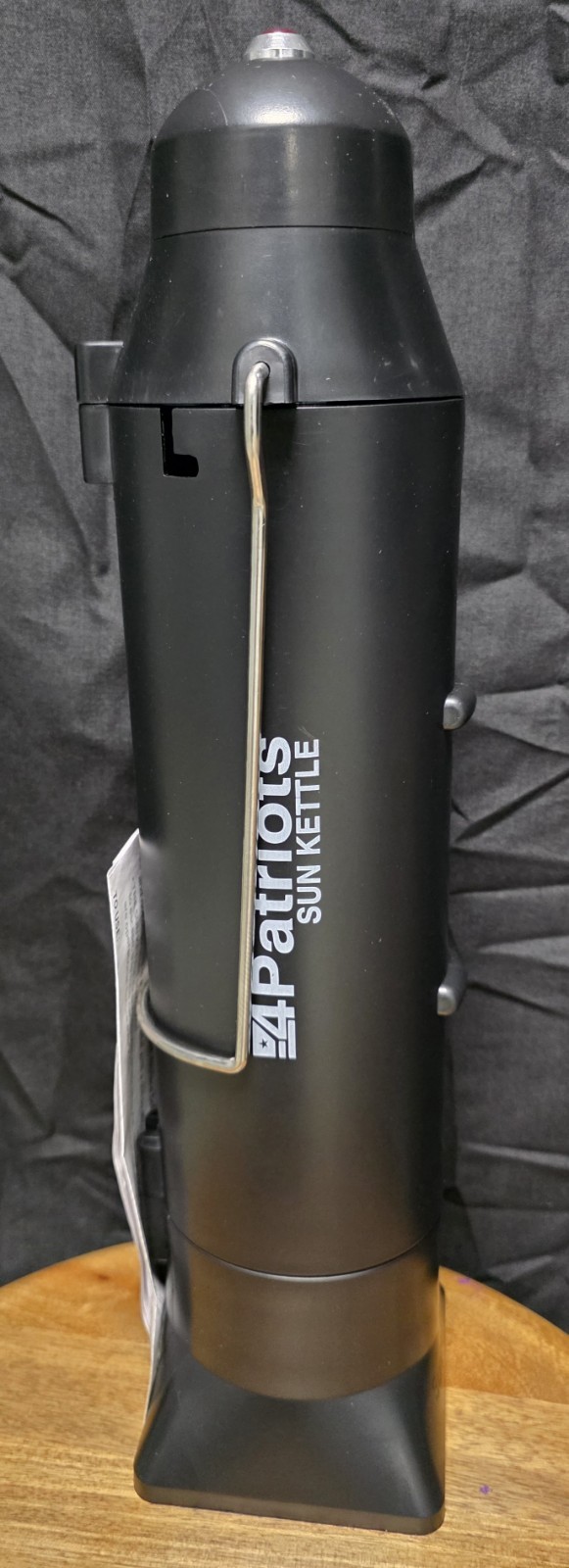 NEW 4Patriots Sun Kettle Rocket Solar Thermos Cooker Water Heater Survival Kit