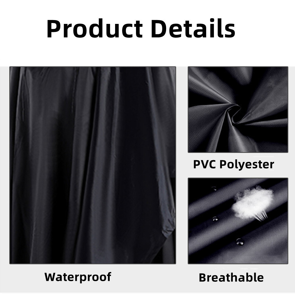 Waterproof RipStop Hooded Rain Poncho Outdoor Multi-Use Camping Hiking