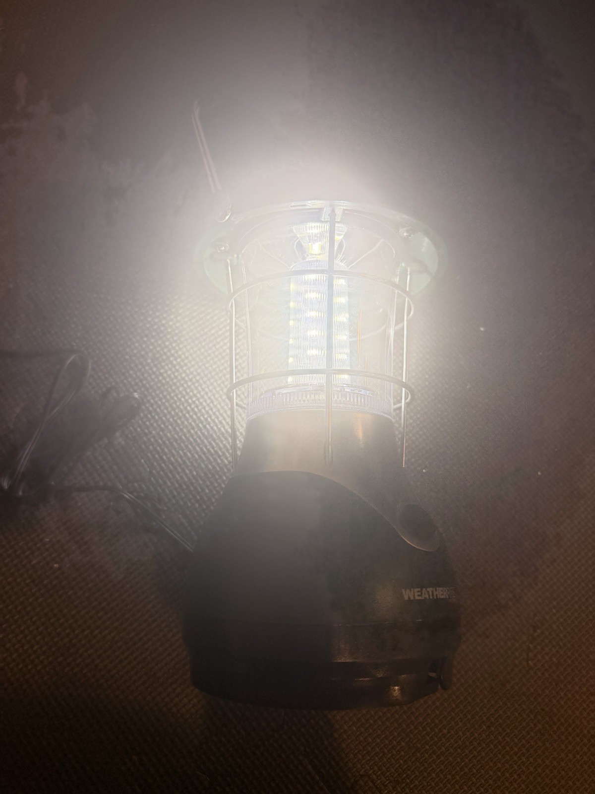 WeatherRite Solar LED Lantern Camping Light Hanging Outdoor Lamp Survival EDC