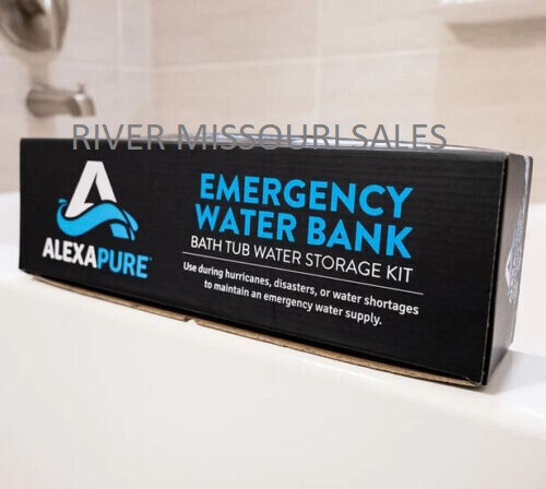 Emergency Water Bank Storage With Pump, Heavy Duty, 65-Gallon, Easy To Use – NEW