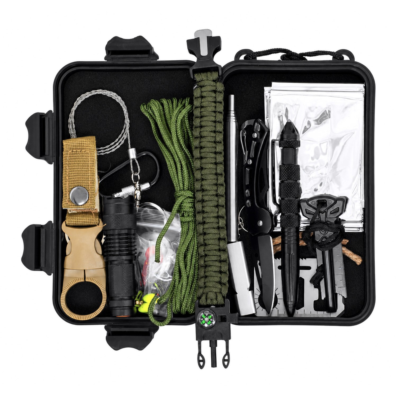 Dispatch 16-in-1 Compact Emergency Survival Kit