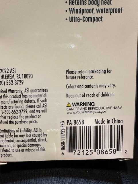 Emergency BLANKET Thermal Survival Safety Insulating Mylar Heat 51.2×82.5″ TX