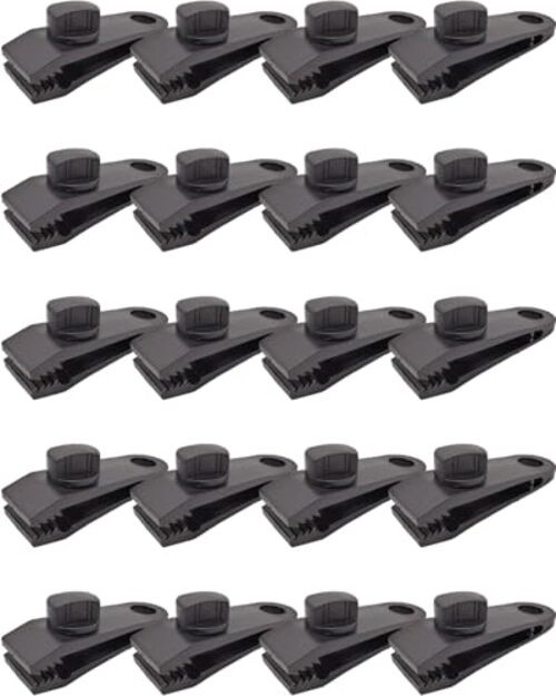 s, 20 Pack Heavy Duty Clamps for Tent 20pcs Tarp Clip