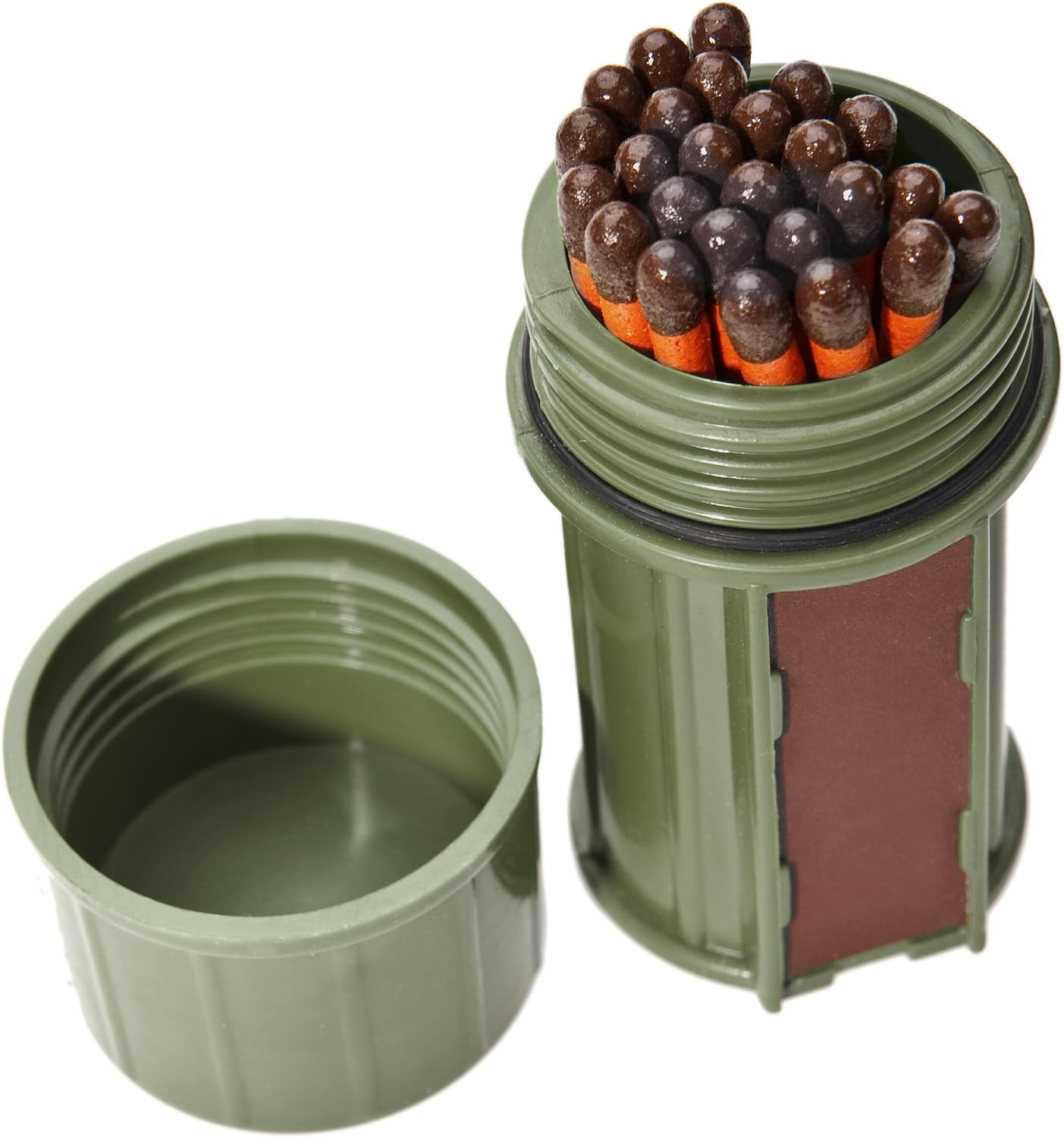 Stormproof Match Kit with Waterproof Case, 25 Stormproof Matches and 3 Strikers