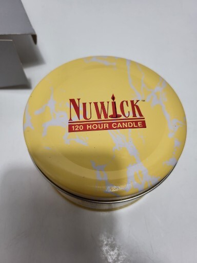 Nuwick 120 Hour Emergency Candle Moveable Wicks Reusable Light Heat Cook – 14 oz