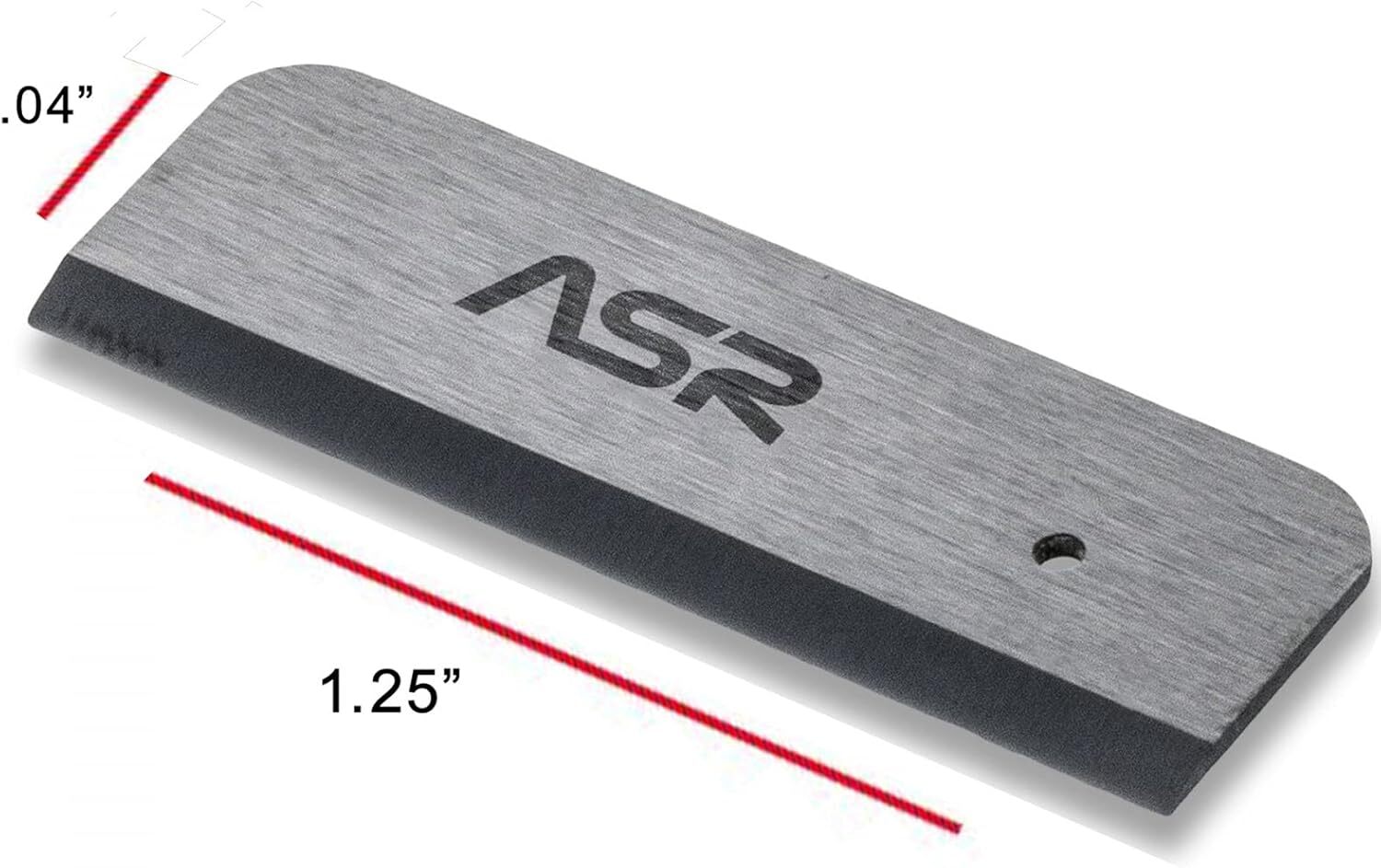ASR Tactical 2 Pack Non-Metallic Ceramic Razor Blade -Wear-Resistant Non-Dulling