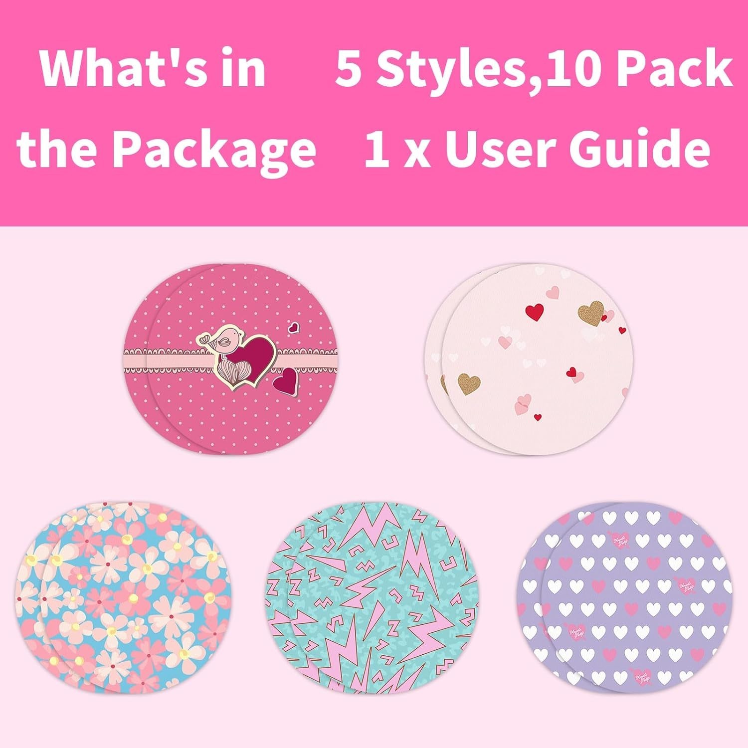 10 Pack Waterproof & Sweatproof Sensor Covers for Libre 3 Plus – Hypoallergenic