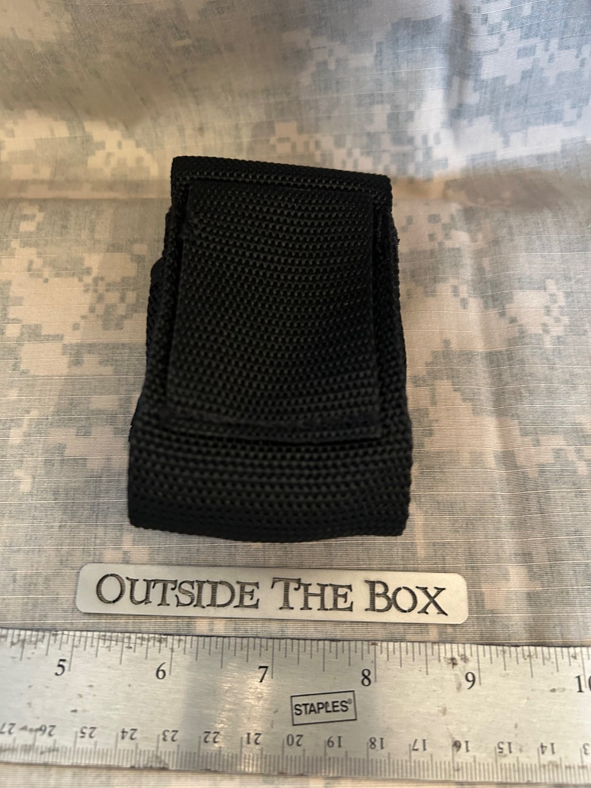 Raine, Inc.- ALTOIDS TIN Belt Pouch , BLACK Nylon, Emergency, EDC – USA MADE