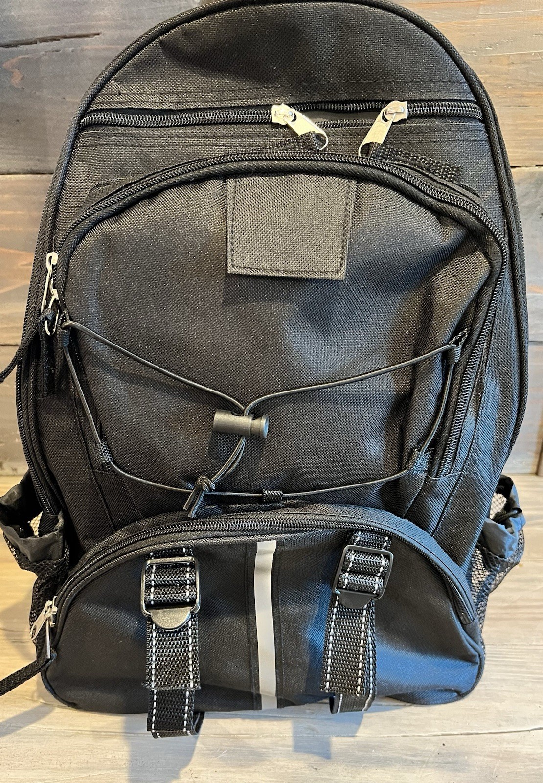 Emergency Kit With Black Backpack Hiking Hunting Camping New Never Used