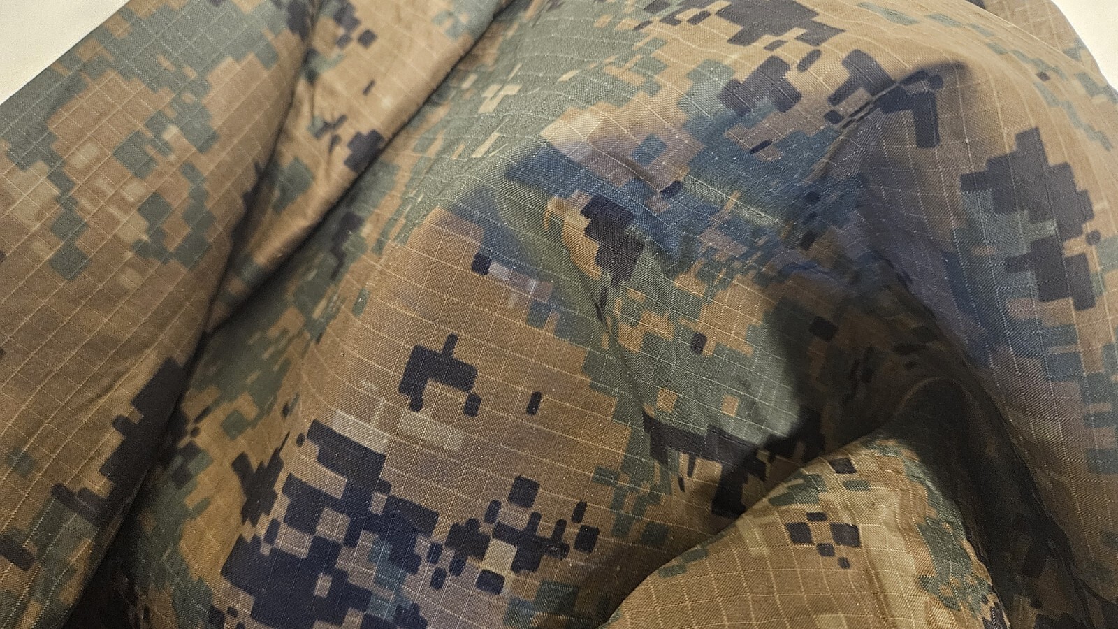 Tarp Military tarpaulin Shelter USMC MARPAT Woodland Camo Reversible USGI
