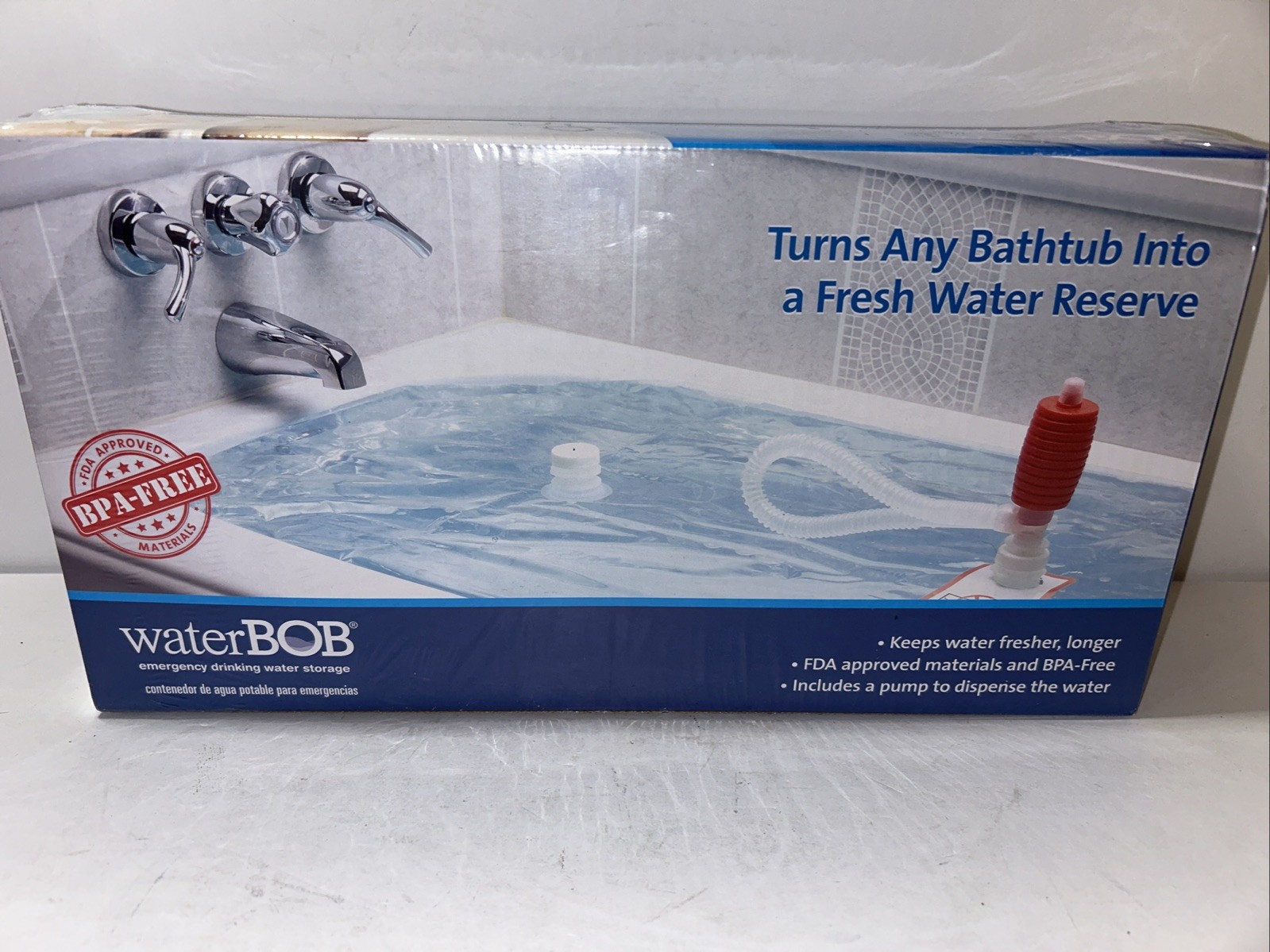 Water BOB Survival Emergency Drinking Fresh Water Storage 100-Gallons Kit