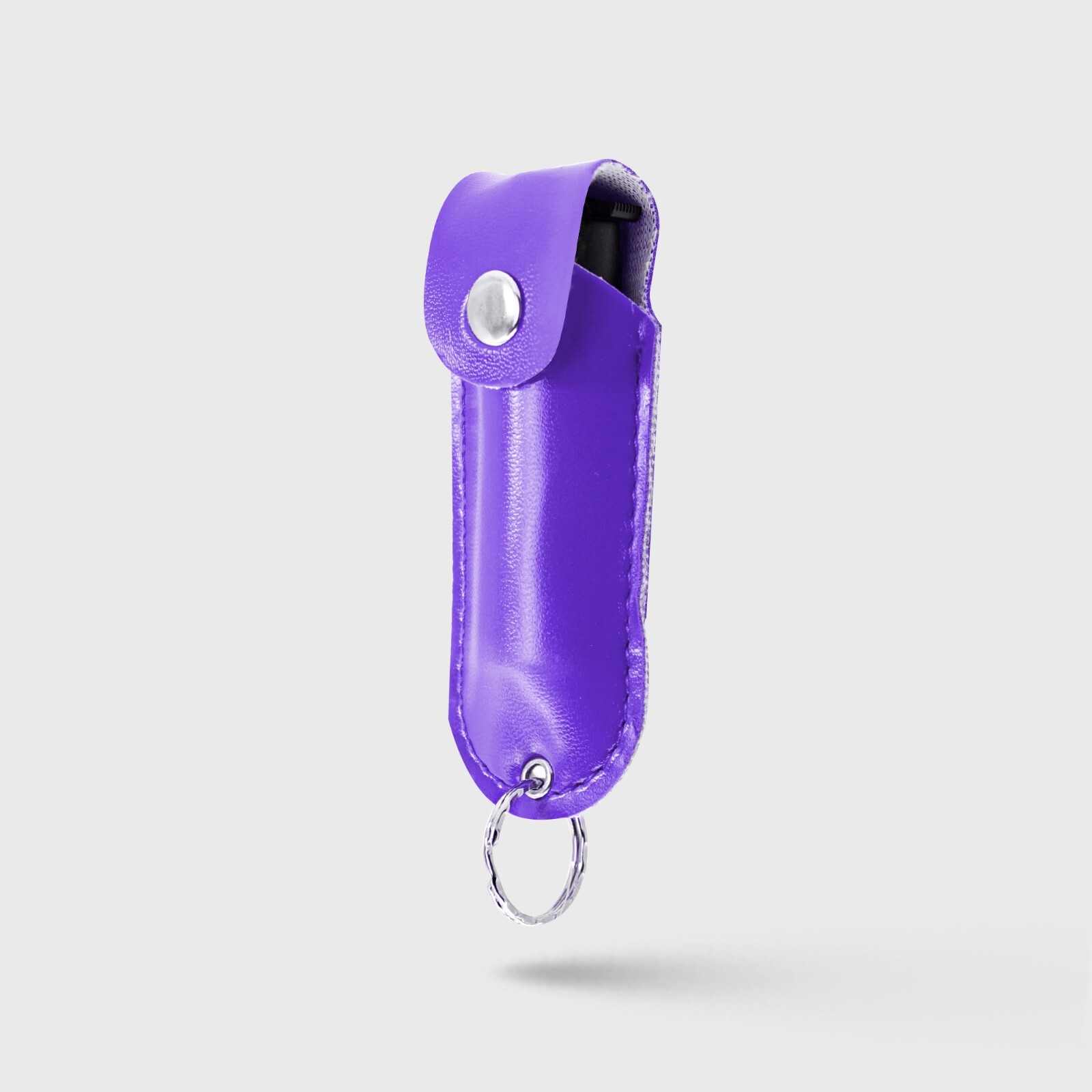 Guard Dog Self Defense Pepper Spray for Women OC-18 Keychain Purple Leather Pouc