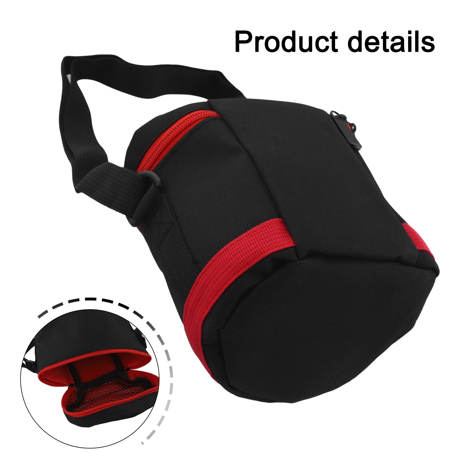 Mesh Pocket Shoulder Strap Bag for Astronomical Telescope Heavy Hammer Storage