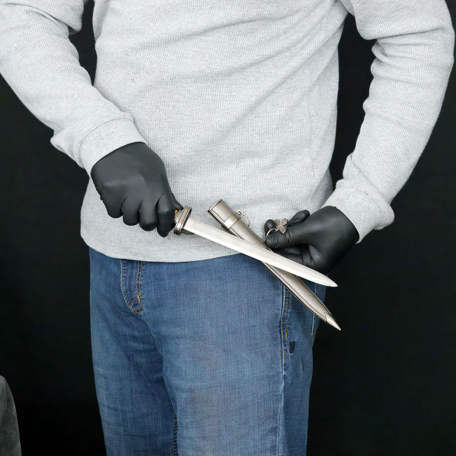 3pc Blade Set: 11″ Survival Bayonet,13″ SS Dagger & 9.5″ Bird Knife Multi-Tools