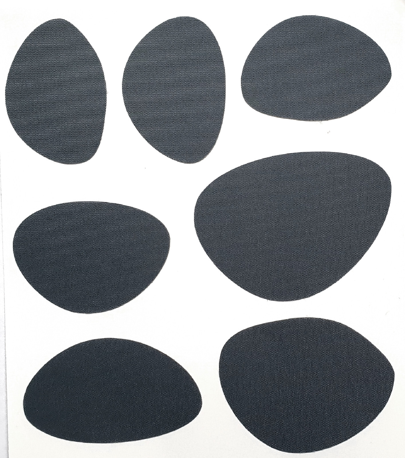 x-repair 7pcs Self Adhesive Repair Patches STONE Repair Stickers Nylon