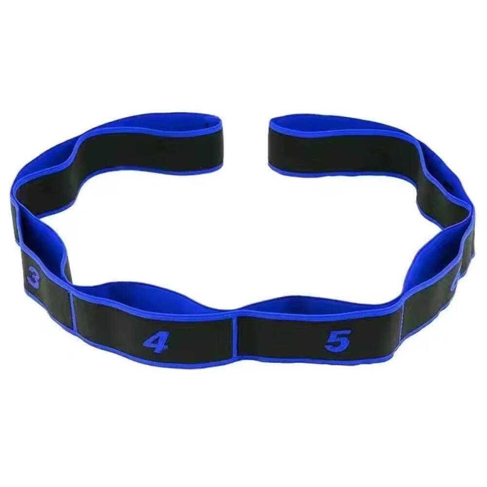 8 Section Style Dance Yoga Stretching Belt Pilates Fitness Tension Digital Elast