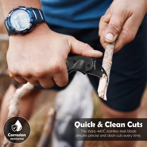 5 Small Pocket Knife Fathers Day Gifts Foldable Survival Mini Sharp Blade Clip