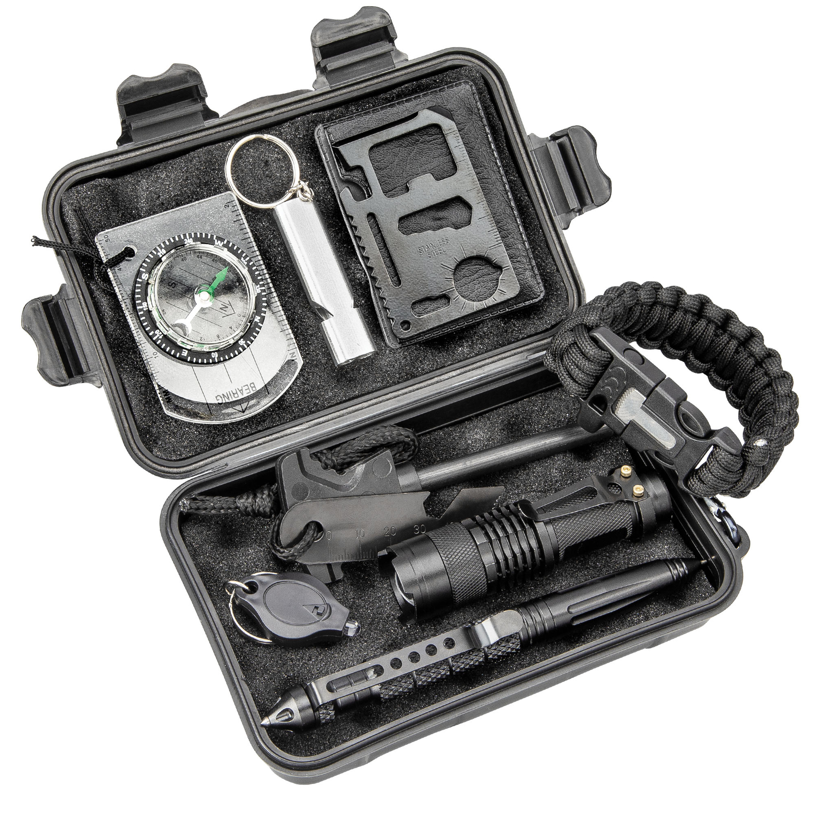 M48 SURVIVAL TOOL BOX Waterproof TPU Case Outdoor Emergency Kit SOS NEW