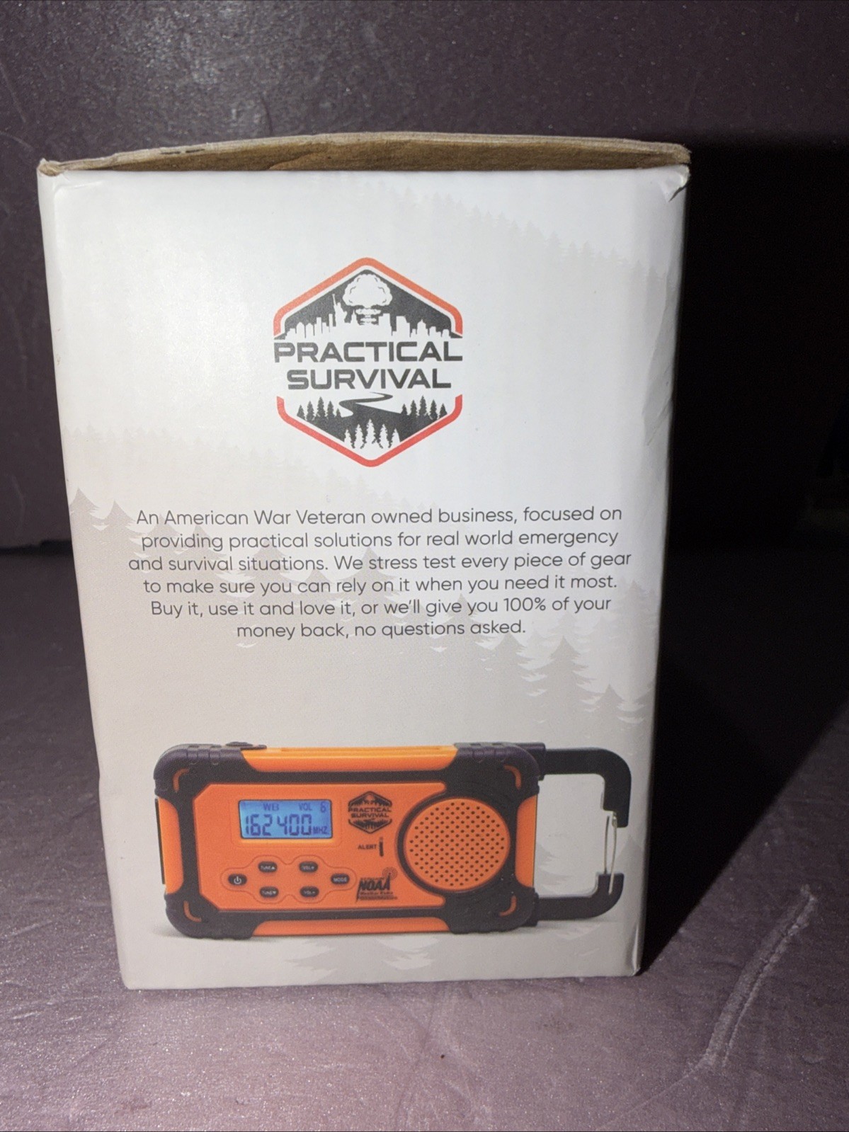 Multifunction Emergency Solar Hand Crank Radio/ Power Bank