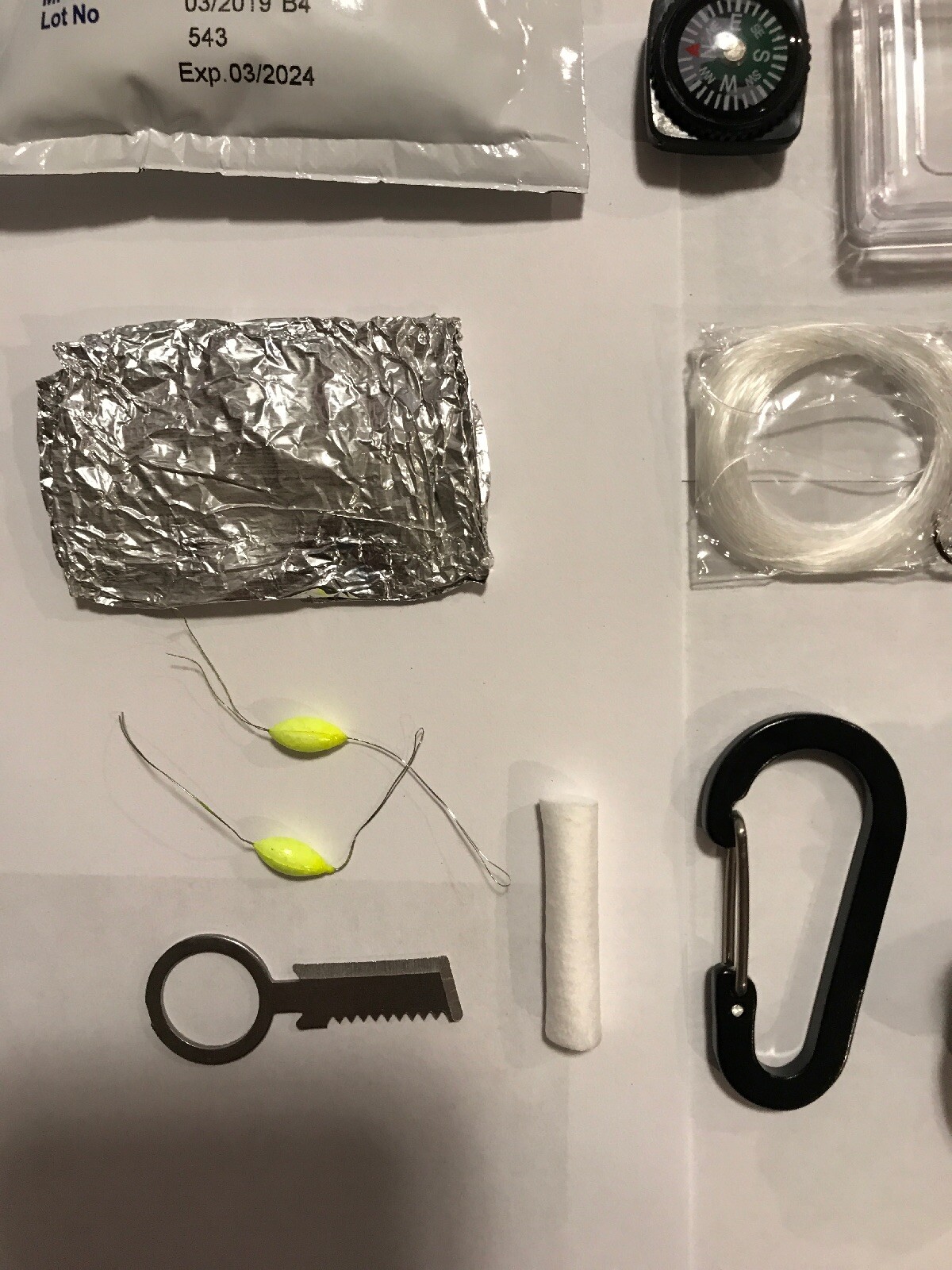 Emergency Survival Kit Essential Bug out Bag Zombie Hurricane Auto Disaster Kit