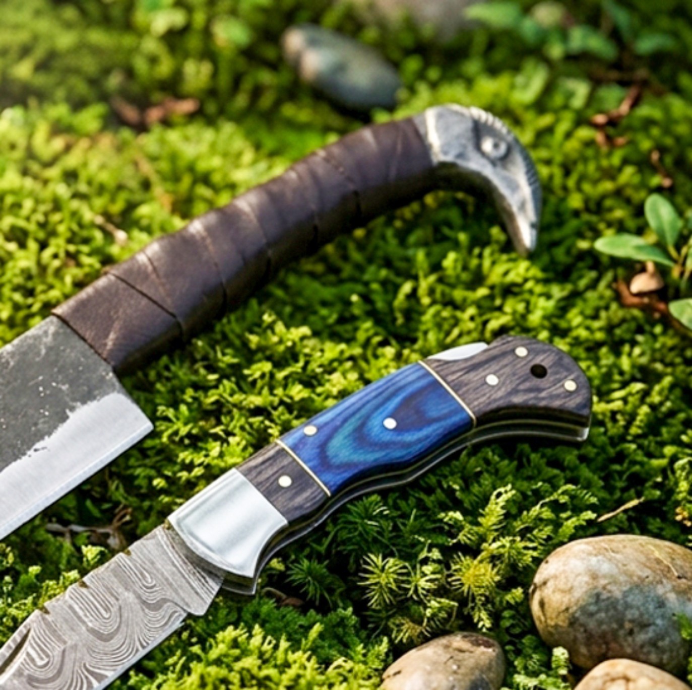 Handmade Sons of Odin Viking Knife Combo Set – Norse Inspired Collectible Gift