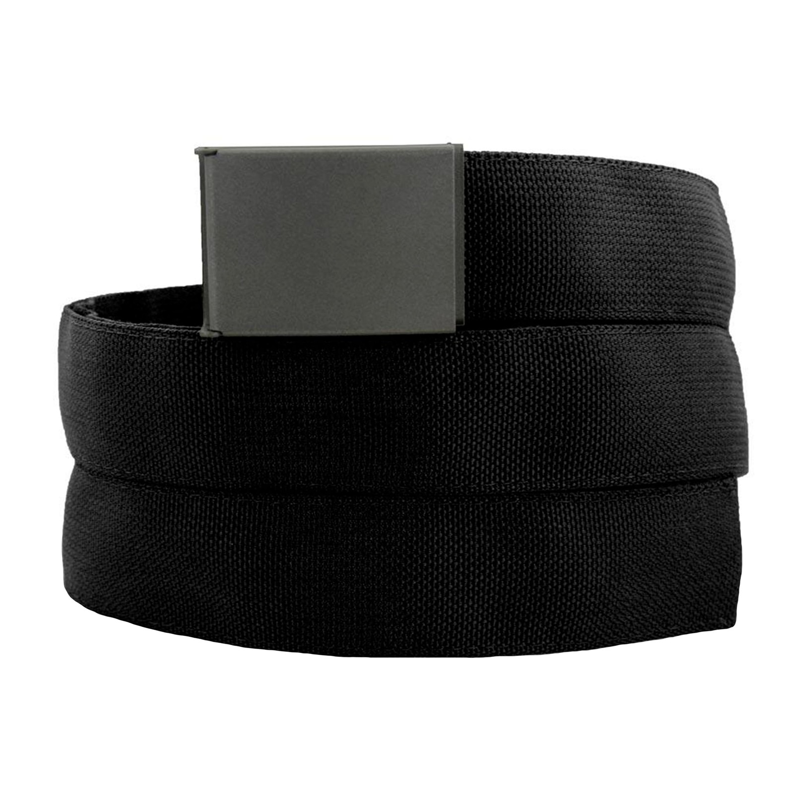 Cache Belt for Men with Pocket, Adjustable Anti-Theft Nylon Belt with Stainle…