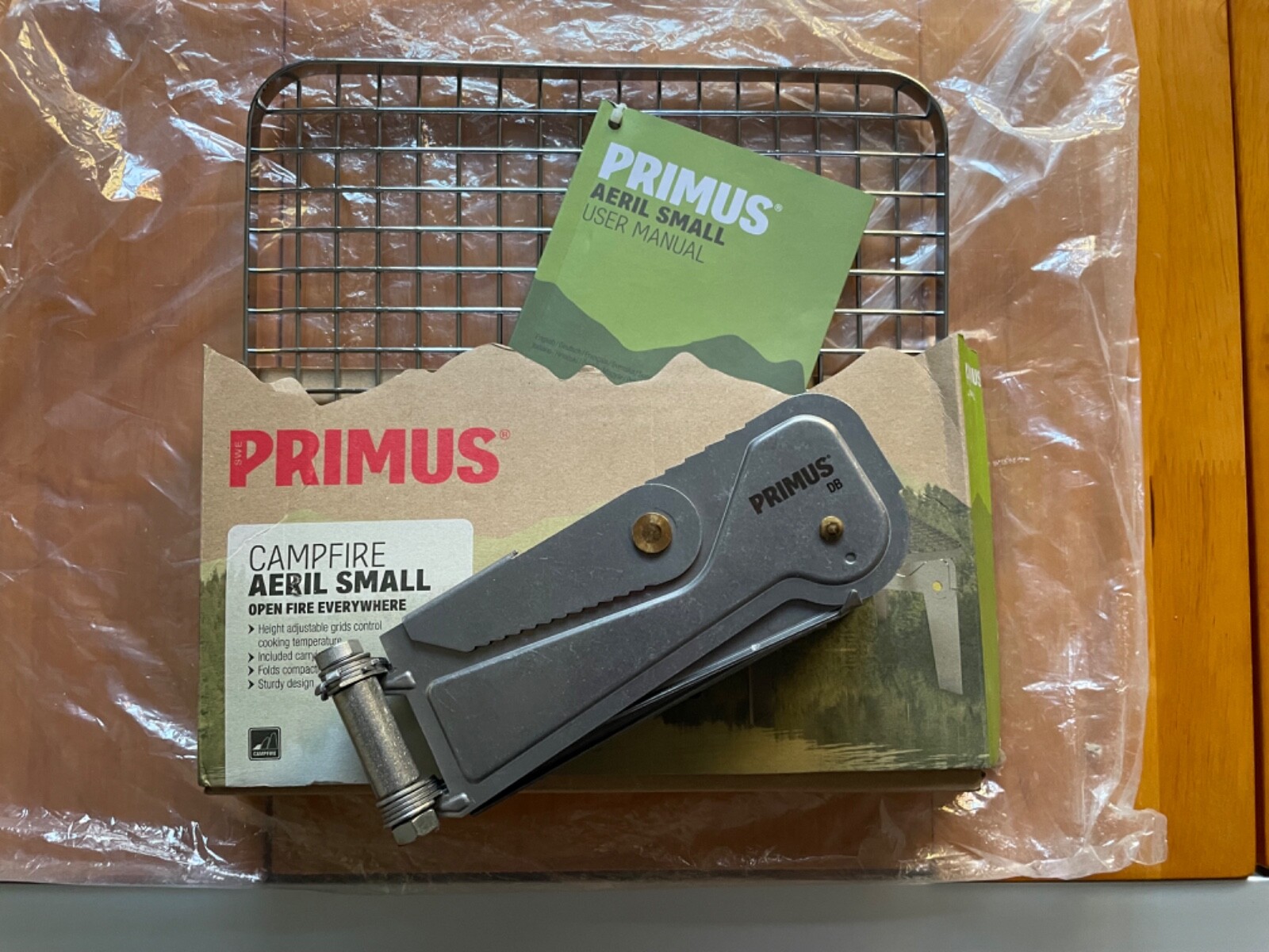 Primus Aeril Campfire Grill Grate Small – New, no storage bag.
