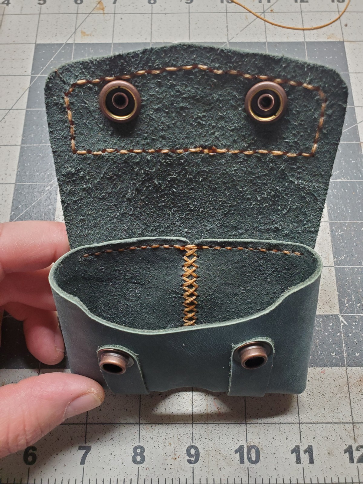 Leather Altoids Tin Belt Pouch
