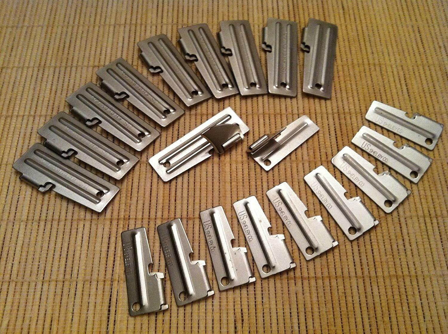 30-Pack Combo P38 & P51 & Key Ring – 10 Each Army Military Can Opener US Made