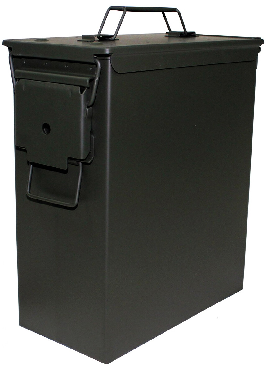 Survival US Ammo Box Cal. 50mm Metal PA60