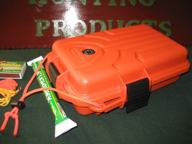 SURVIVAL STORAGE MTM DRY BOX + THREE SMALL ITEMS -BOX MADE IN USA -FREE SHIP