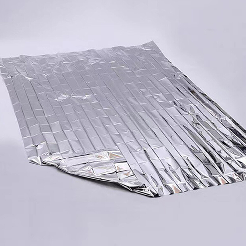 US 15-30 PACK Emergency Solar Blanket Survival Safety Insulating Mylar Thermal