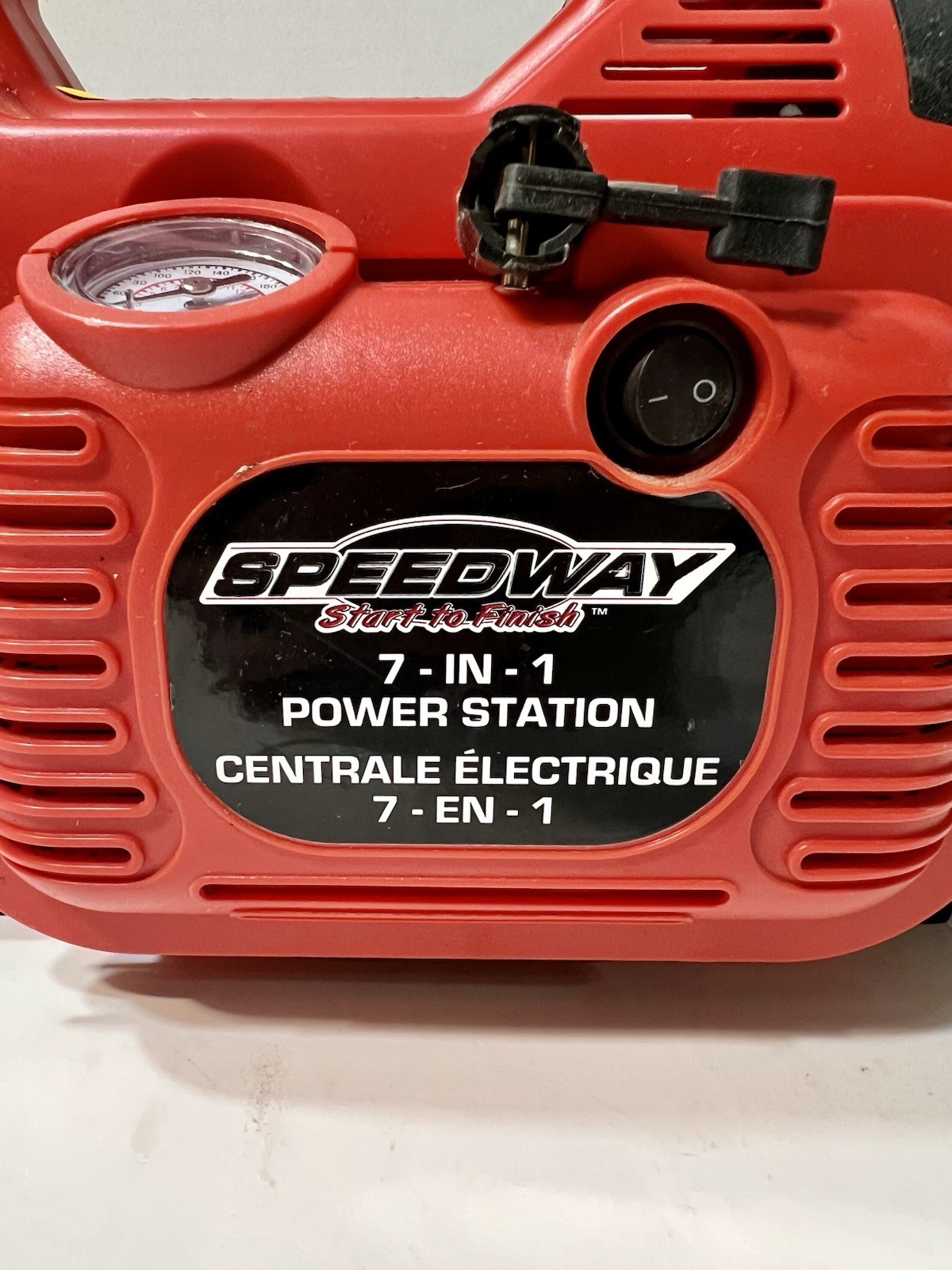 7 in 1 Portable Power Station, Jump Starter, Air Compressor, Generator & 12V/USB