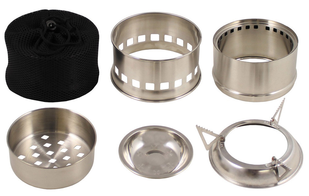SURVIVAL Outdoor Oven Forest Stainless Steel