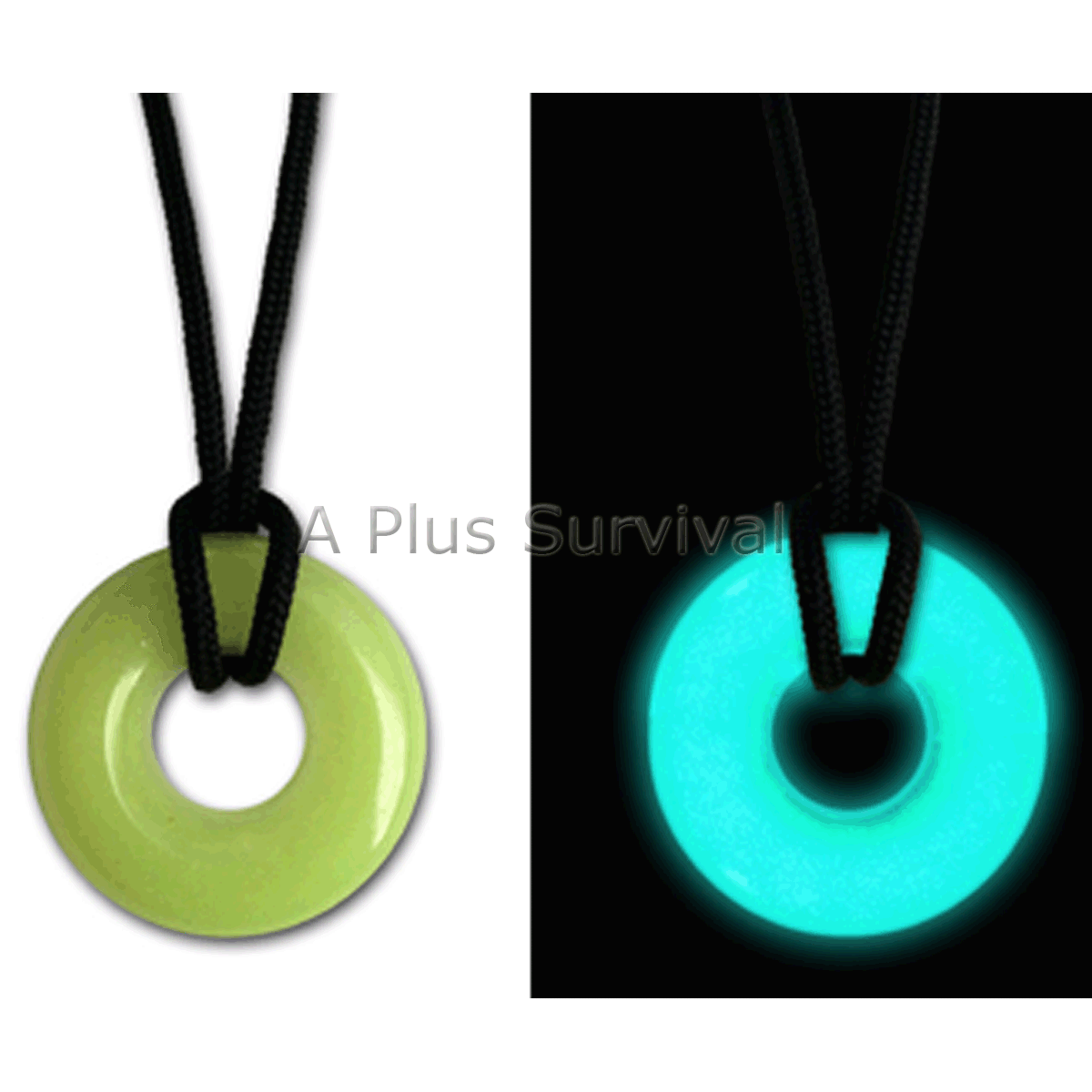 Lot of 5 – UV UVO Blue Necklace Glo Glow in the Dark Light Stick Nite Lite Night