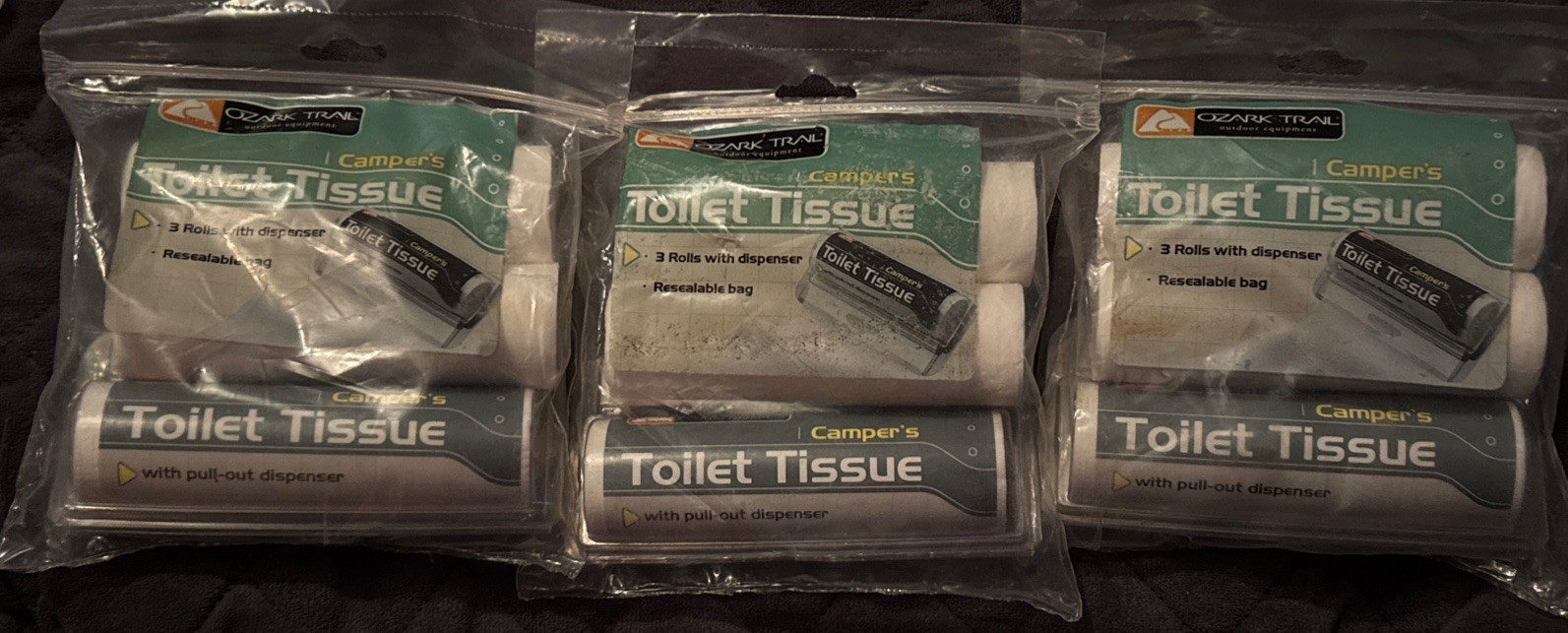 3 – Coleman -Camper’s Toilet Paper – Safe For Septic Systems (3 Rolls Per Pack)