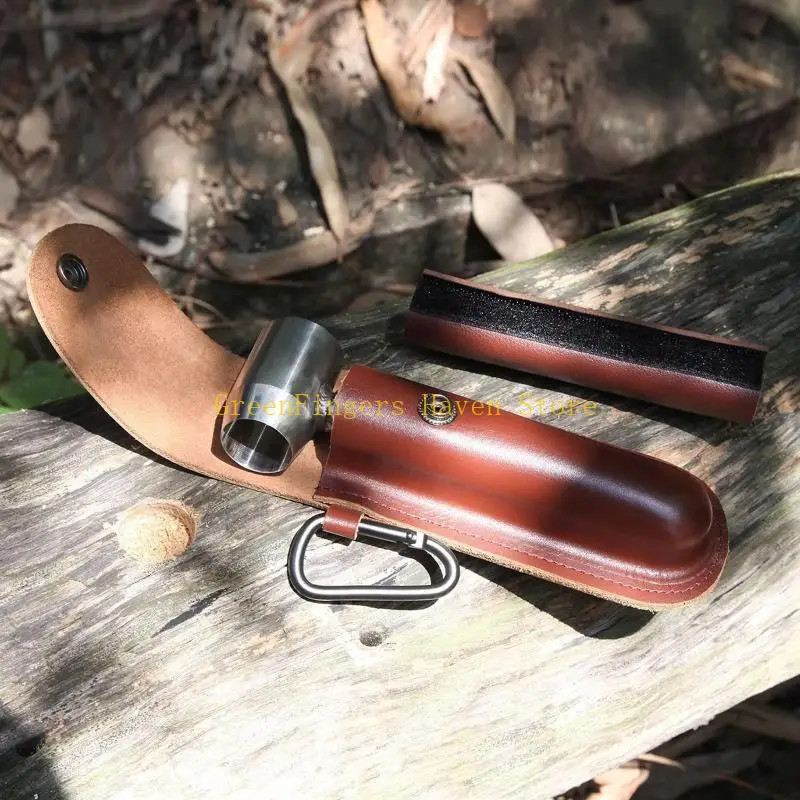 F68D Survival Manual Tools for Bushcraft Hand Auger Wrench Drill Peg Outdoor
