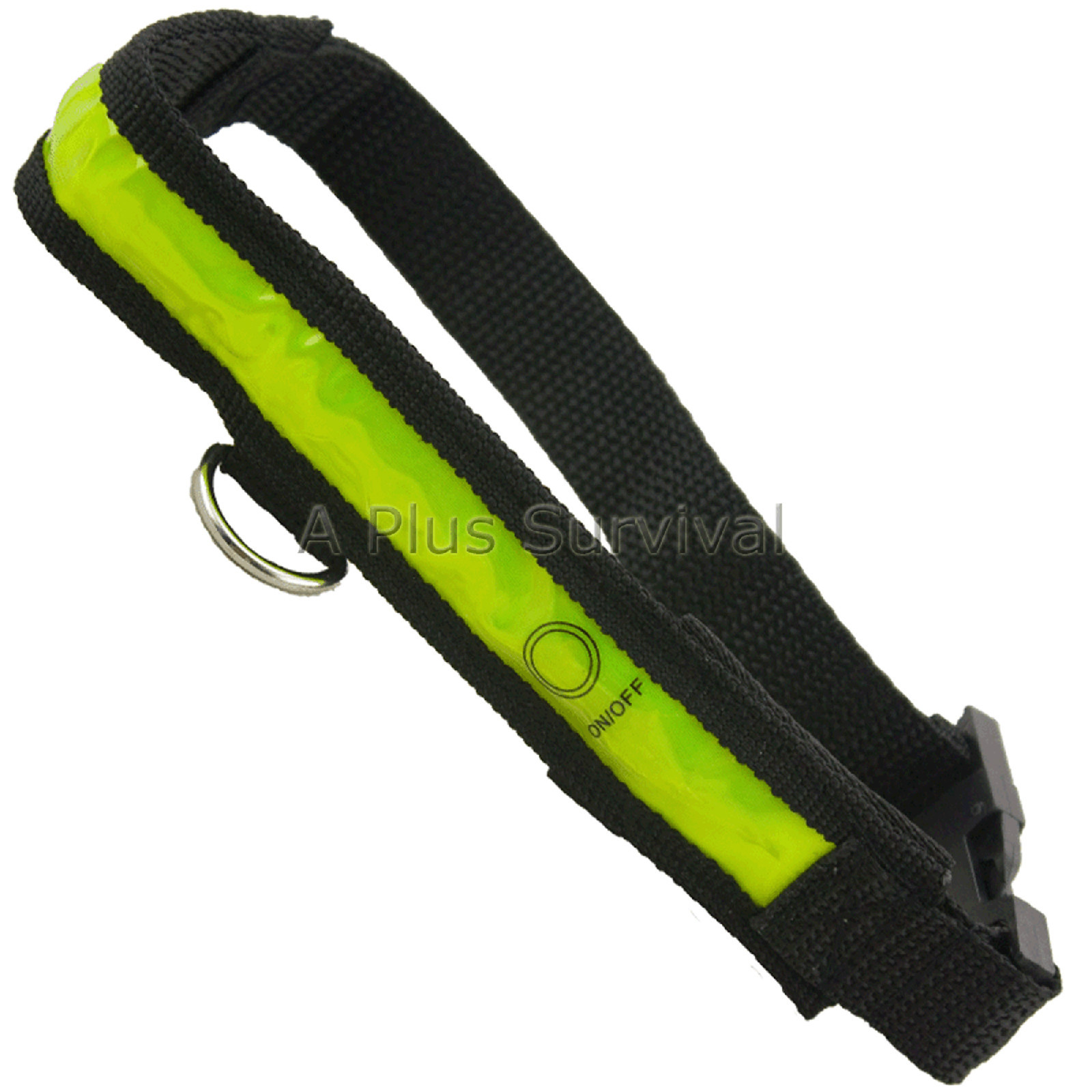 Reflective & Illuminated Safety Dog Pet Collar Large Size 21-30″ Survival Kit