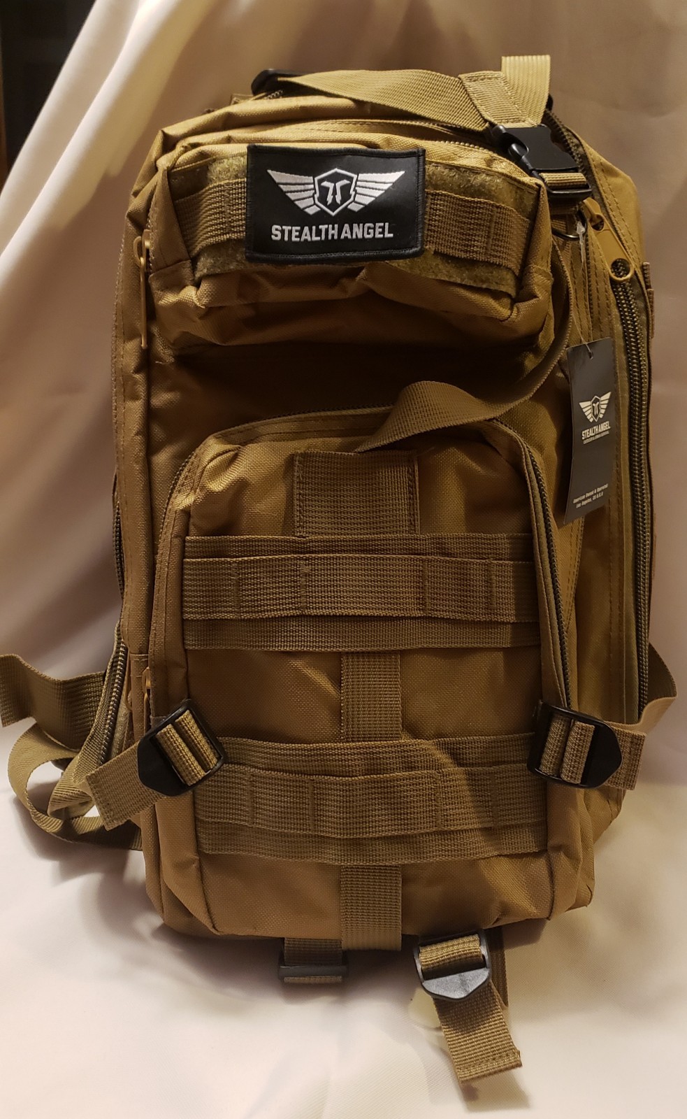 Stealth Angel Outdoor &Urban Emergency Survival Equipment Bag Backpack New W Tag