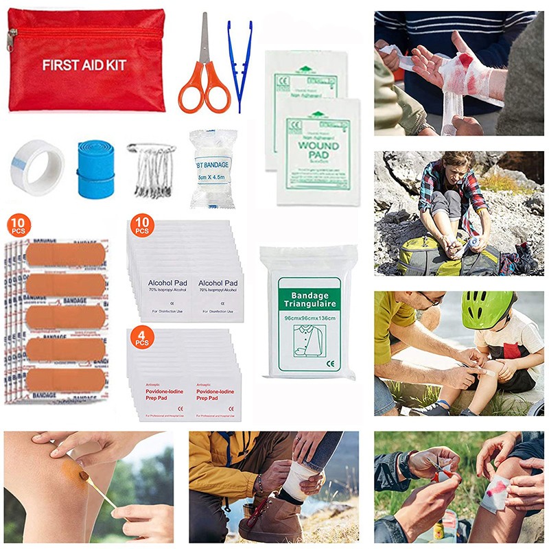 Tactical First Aid Kit Survival Military Medical Bag Practical Emergency Set