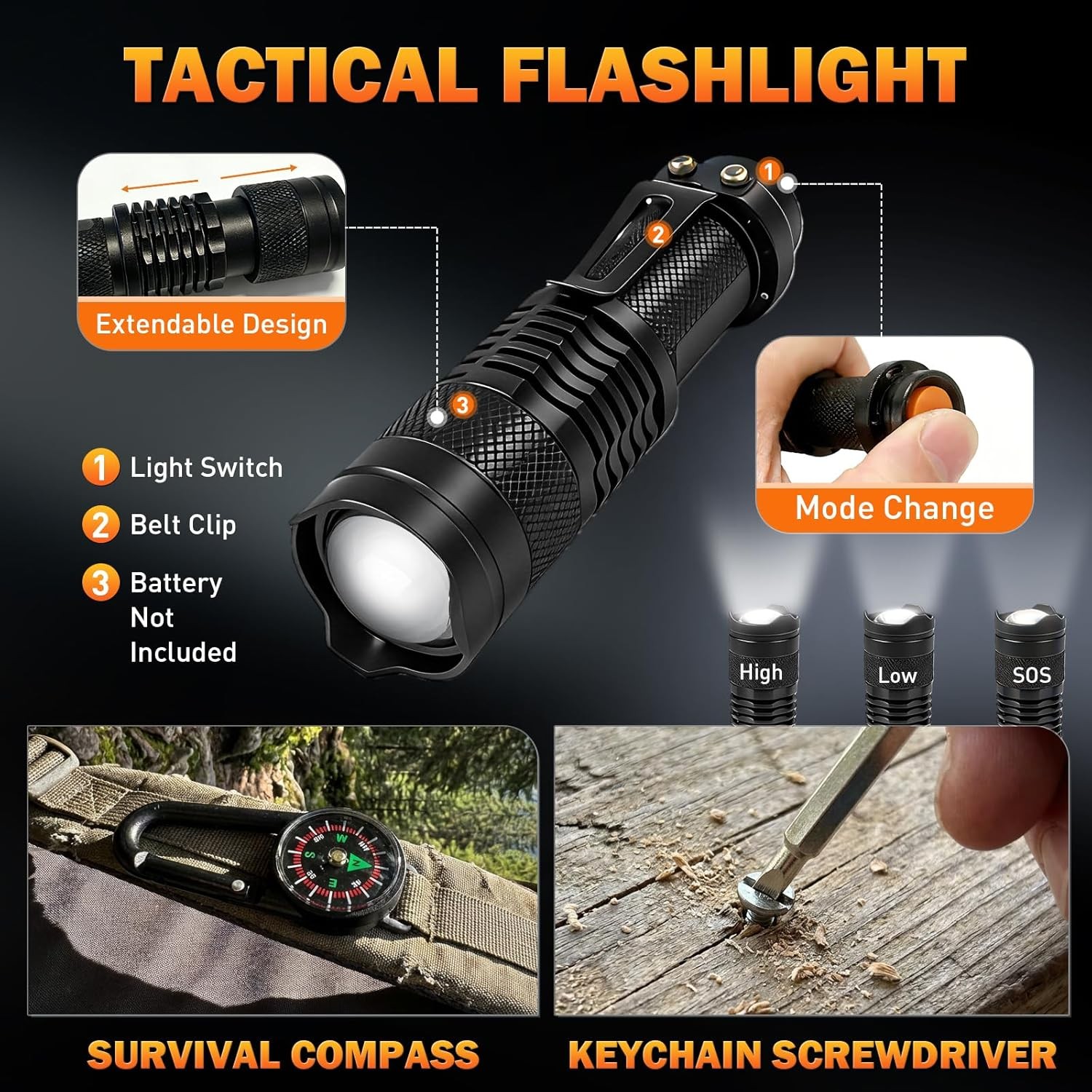 Full Survival Kit Outdoor Emergency Tools Set