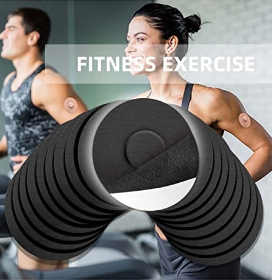 30Pcs For Freestyle Libre Sensor Covers Waterproof Breathable Adhesive Patches